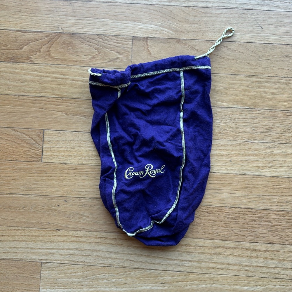 Crown royal purple bag